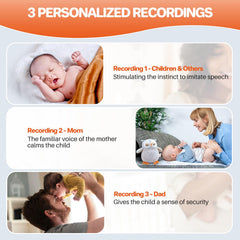 FUNYKICH Owl records feature for three personalized sounds