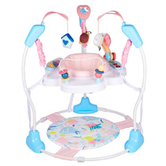 Furmubei Baby Activity Center features a 360° seat encouraging exploration and movement.