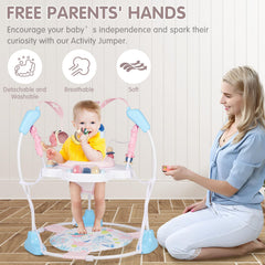 Furmubei adjustable-height frame adapts with growth for safe, comfortable play.