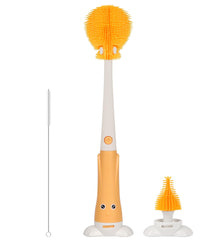 FURNIPLAS 3in1 bottle cleaner kit with all-in-one set for efficient bottle scrubbing.