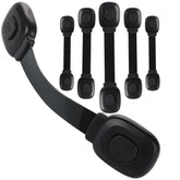 Fursafe&Q cabinet locks with adhesive straps for safe, no-drill protection.