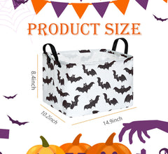 FUULOXE collapsible storage basket with waterproof lining, ideal for quick cleanup.