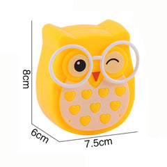 FuWinet Owl night light with sensor automatically powers on in darkness.
