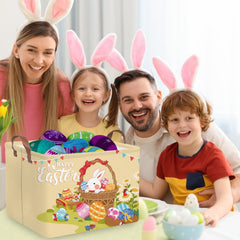 FXOCSHE Easter gift basket showcased for nursery decor.