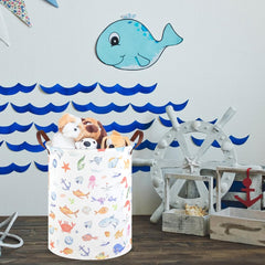 FXOCSHE fish hamper for nursery storage keeps clutter organized.