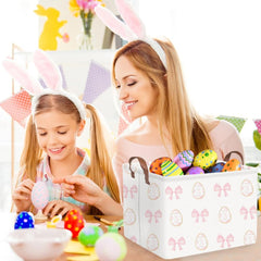 FXOCSHE nursery hamper shows collapsible design for flexible room organization.