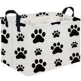 FXOCSHE rectangular dog basket provides durable toy and blanket storage