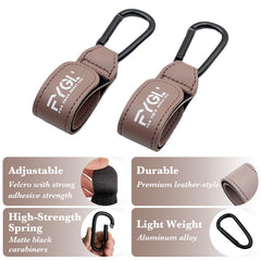 FYGL easy-attachment stroller hooks simplify quick setup on prams.