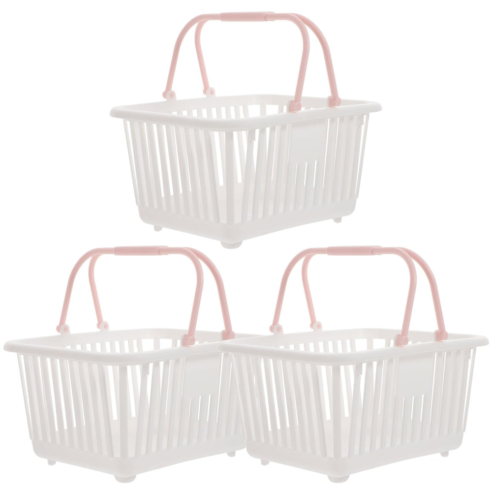 Gadpiparty small plastic basket with handles for eggs, easy transport and storage.
