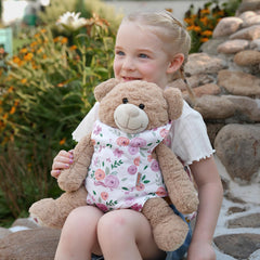 GAGAKU Rose doll carrier back view for easy doll transport