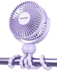 Gaiatop mini fan with 360-degree rotation for versatile cooling in any space.