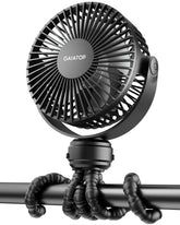 Gaiatop mini stroller fan clip-on for babies delivers cool airflow on the go.