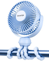 Gaiatop Mini Stroller Fan clip-on for a stable breeze on the go