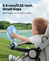 Gaiatop mini stroller fan detachable head enables easy charging anywhere
