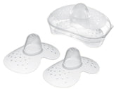Gajoin nipple shields packaging with sterilizing case for convenient on-the-go storage