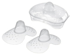 Gajoin nipple shields packaging with sterilizing case for convenient on-the-go storage