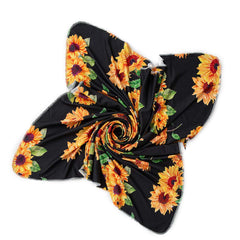 Galabloomer blanket with delicate rounded edges for safe use
