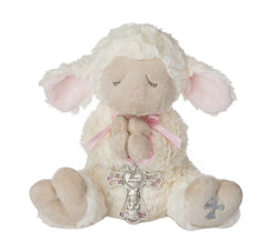 Ganz Serenity Lamb pink plush for nursery comfort and cuddle.