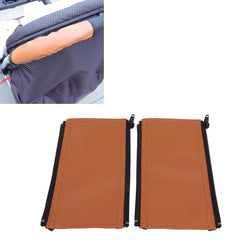 Garosa PU leather grip bar provides secure non-slip grip on walks.