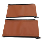 Garosa stroller handle cover in brown offers universal fit for many strollers.