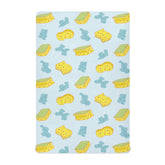 Gbjiemia sponge-foam-bubble crib sheet with soft touch for gentle sleep