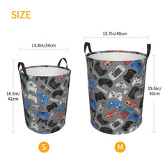 Gbuzozie foldable-space-saving laundry bin saves room when not in use.