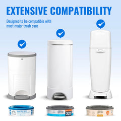 GDLVDI HOME lemon-scent odor-control liner keeps nursery areas smelling fresh.