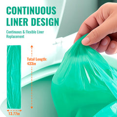 GDLVDI HOME lemon-scent odor-control bags reduce room odors around waste