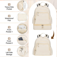 GDNasist durable waterproof nylon exterior protects pumps