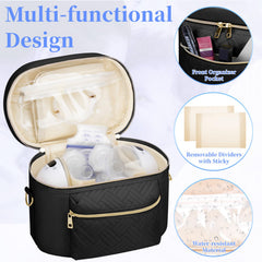 GDNasist bag front pocket keeps essentials within easy reach for busy moms.