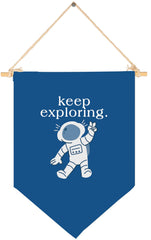 GEANHIL Keep Exploring banner pennant for classroom decor and inspiration.