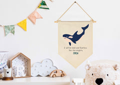 GEANHIL ocean-flag sea-animals, perfect for kids' rooms with Montessori-inspired spaces