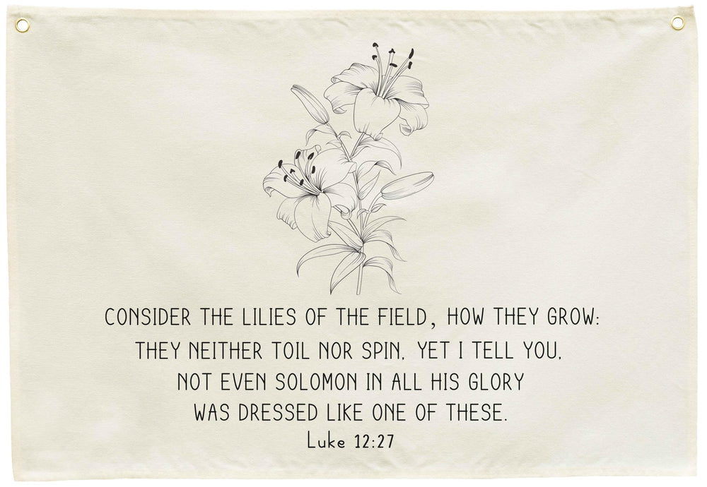 GEANHIL rectangular scripture banner for nursery crib decor adds a calm focal point