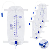 Geiserailie leg bag with 1000ml capacity for extended wear and discreet use.