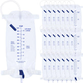 Geiserailie leg bag showing 1000 ml capacity for long-lasting urinary drainage comfort.