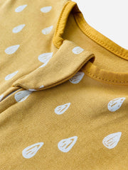 Generic Baby Swaddle Wrap Golden Hearts pattern adds comforting, stylish appeal.
