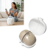 Generic Eufy S1 Pro upright stand keeps the breast pump leak-free during storage.