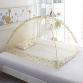 Generic crib mosquito net breathable cover for cooler, calmer sleep.