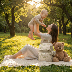 Generic Diaper Bag Backpack with organized pockets helps you locate items quickly