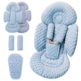 Generic infant insert dots dark blue front view with head support