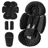 Generic infant seat insert head support improves newborn comfort during rides.