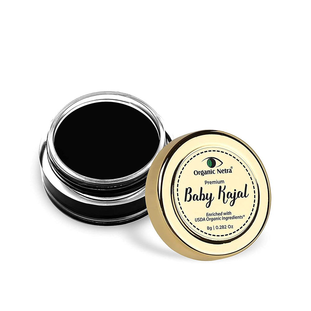 Generic Organic Netra Baby Kajal 8g tube with natural glide for all-day wear.