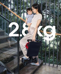 Generic Stroller lightweight-frame shown for effortless lifting and handling.