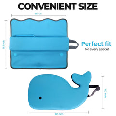 Generic Whale Bath Kneeler storage pocket keeps phone and essentials within reach
