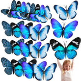 Geosar 3D monarch butterfly wall decor, large 30x21cm, dramatic wall accent