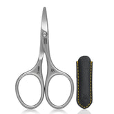 GERMANIKURE rounded safety nail scissors with rounded tips for gentle trimming