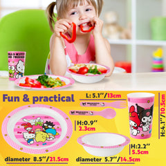Get Trend Hello Kitty bowl, 13.5 oz capacity for kid-friendly servings