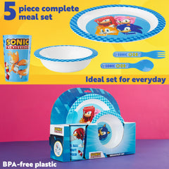 Get Trend Sonic blue cup with easy-grip design