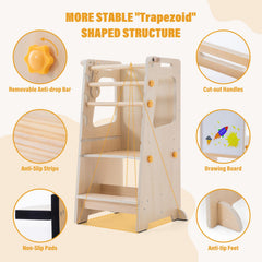Gewitt 4-in-1 stool in table and chair mode for independent meals
