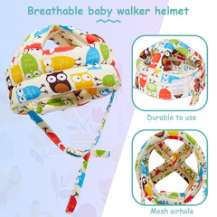 Geyoga 2-pack head protector and knee pads for versatile baby protection